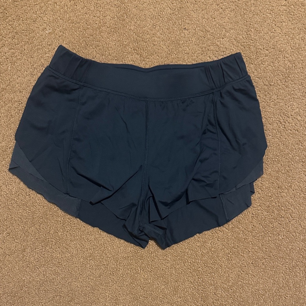 Lululemon Athletica Dark Blue Athletic Shorts